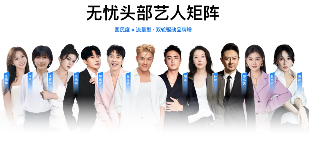 亚洲全部艺人矩阵